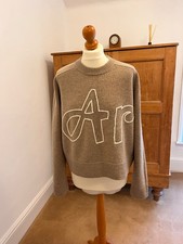 Bella Freud Art jumper oatmeal