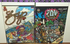 ZAP COMIX #3 2ND PRINT #5 4TH PRINT ROBERT CRUMB 1968-1970 VERY RARE! APEX