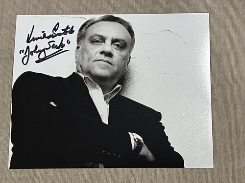Vincent curatola hand signed - vincent,