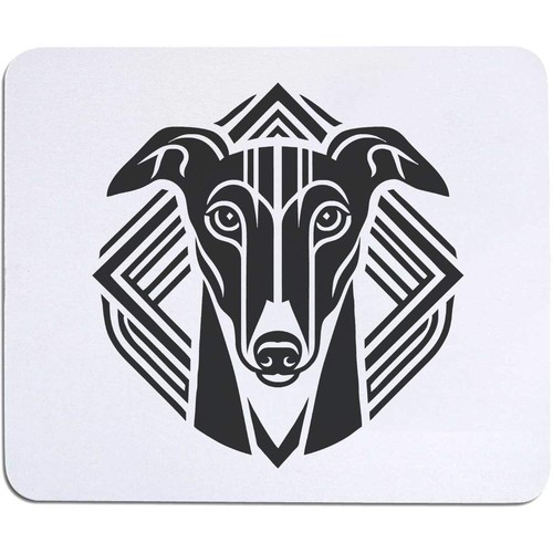 Art deco greyhound mouse - deco,