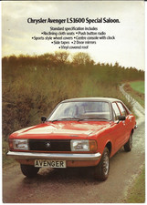 Chrysler avenger 1600 - chrysler,