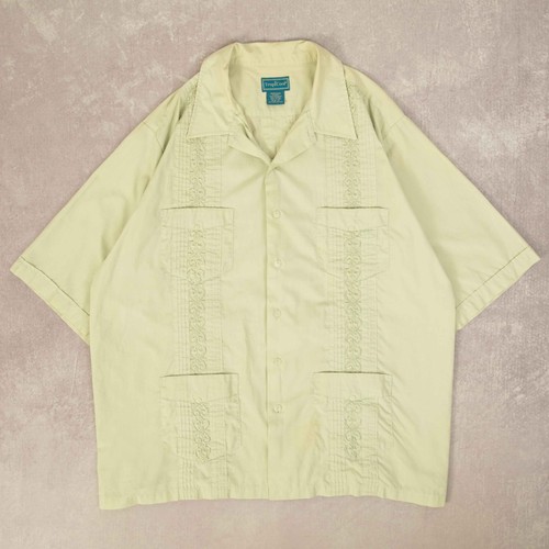 Vintage cuban guayabera shirt - cuban,