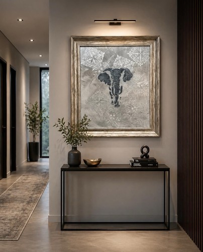 Venetian plaster wall art 2 - no,