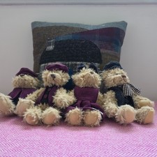 Set mini teddy bears with - mini,