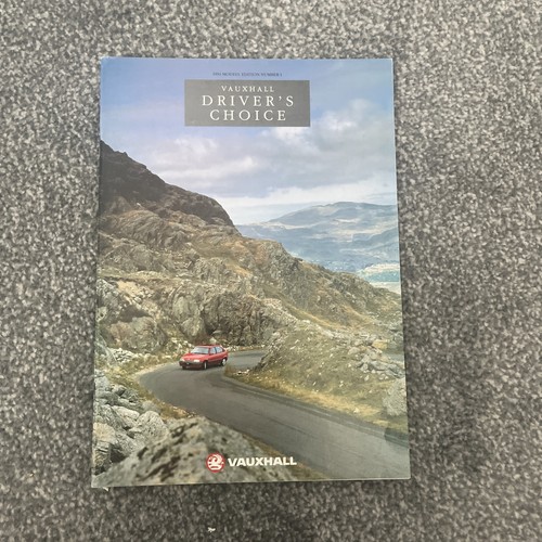 Vauxhall drivers choice range - drivers,