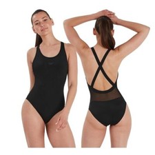 Speedo Women’s Eco Endurance+ Power X Back Crossback Swimsuit Swimming Costume