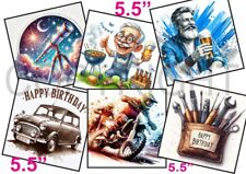 6 XL Card Toppers 5.5"