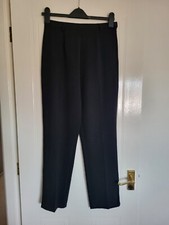 Black Berketex Trousers. Size