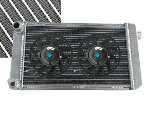 3row aluminum radiator - 3row, radiator+fans