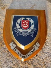 Singapore Police Wall Plaque