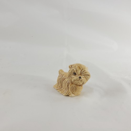 Vintage miniature dog puppy - miniature,