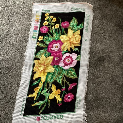 Completed tapestry needlepoint - tapestry,