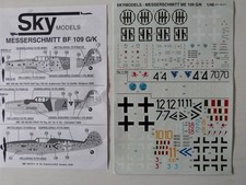 SKY MODELS 1/48 MESSERSCHMITT