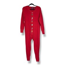 Warner Brothers Pajamas Unisex M/L One Piece Pj Tweety Taz Bugs Bunny