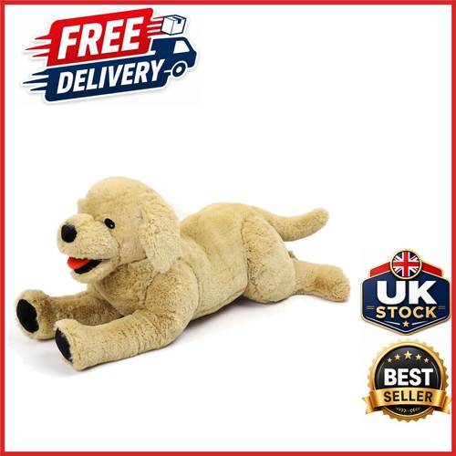 53cm golden retriever plush - golden,