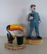 PAIR VINTAGE DESIGN GUINNESS