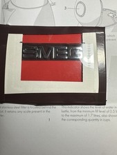 SMEG 3D Used Chrome  4 Letters