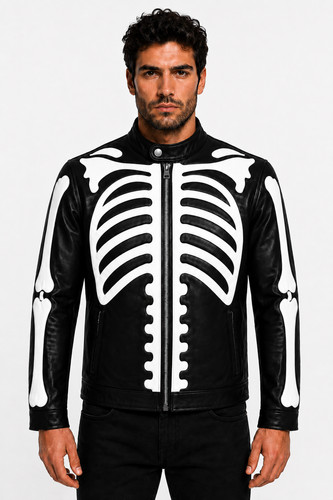 Men skeleton bones - men’s, black