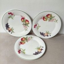 Marks & Spencer M&S 3 St Michael Ashberry China Large Dinner Plates 27cm/10.5''