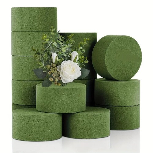 Round floral foam blocks - foam,