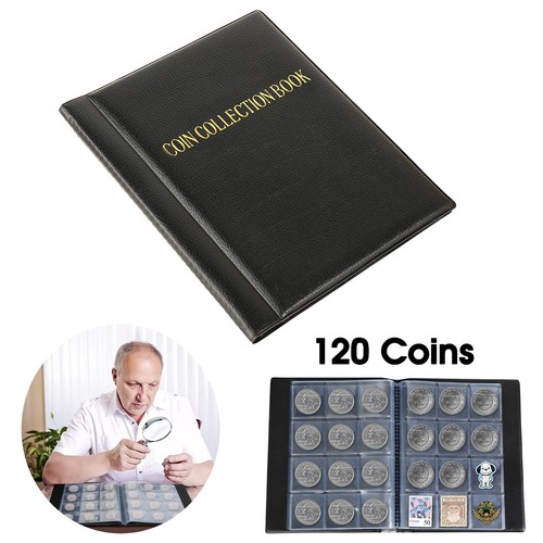 Coin album for 120 coins - album,