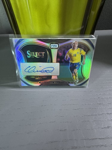 Henrik larsson auto card - henrik,