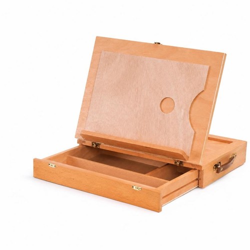 Tabletop easel with drawer - easel,