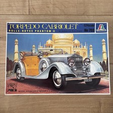 Pocher 1/8 Scale Rolls-Royce Torpedo Cabriolet Phantom II 1934 Model Kit