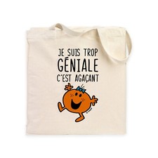 Tote bag am too brilliant - bag,