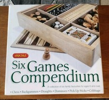 Mischief Wooden Six Games