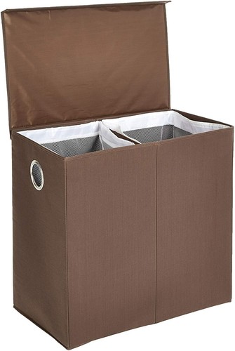 Double laundry hamper magnetic - laundry,