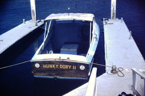 1956 hunky dory - ii, boat