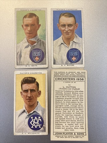 1938 player cricketers - 1938, player's