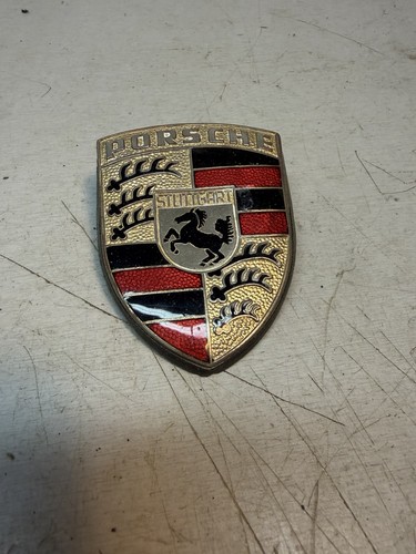Early porsche 911 hood - hood, emblem