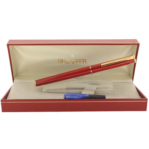 1993 sheaffer fashion red - sheaffer,