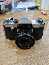 Praktica PL Nova1 35mm SLR film camera with Tessar 2.8/50 Carl Zeiss lens
