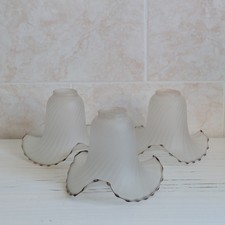 Retro Glass Shade X3 Frosted