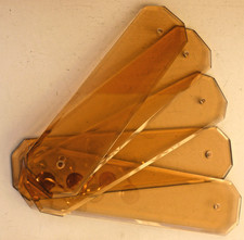 Door finger plates push plates