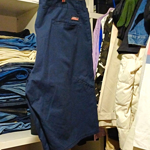 Dickies men blue - blue, twill