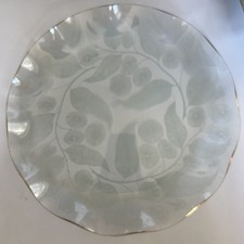 Vintage Chance glass plate