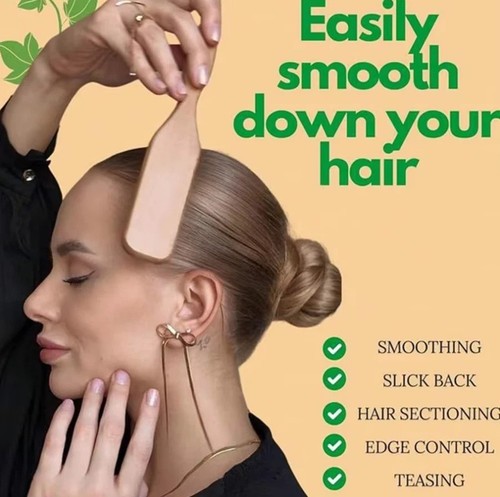Boar bristle slick back - boar,