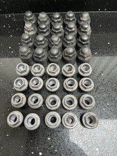 20 x GENUINE ford transit custom / torneo Mk8 2023 steel wheel nuts and caps