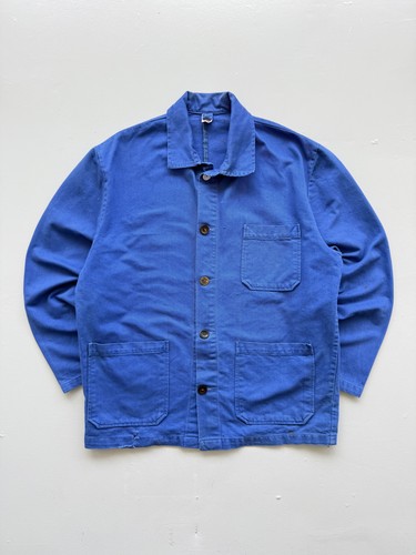 Lapis blue french chore jacket - blue,