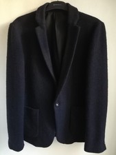 Harris Tweed Navy Top Man