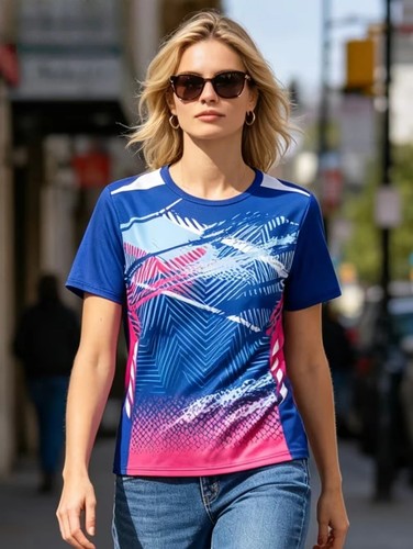 Womens gradient print shirt - womens,