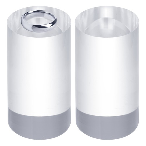 2pcs acrylic cylinder display - 2pcs,