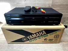 Yamaha DVD-S796 CD/DVD Player Black Dolby Digital Boxed with Remote & Cable