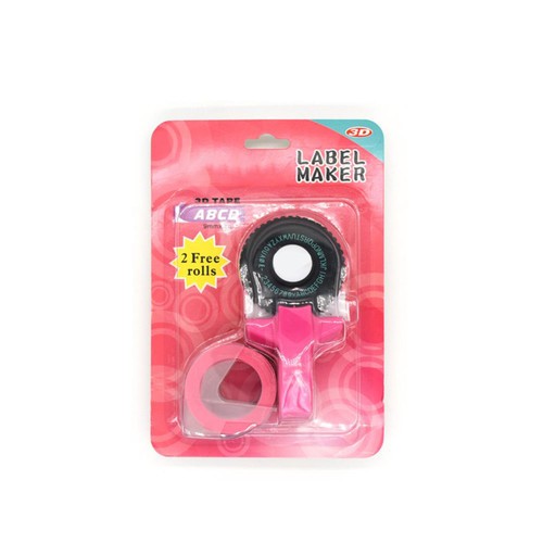 Manual embossing label - 3d,