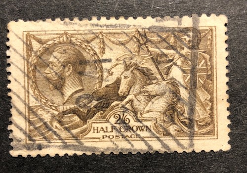 Kgv sepia seal - kgv, 2s