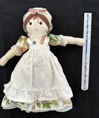Rag doll vintage girl - doll,